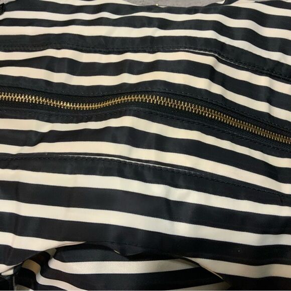 Kate Spade New York Women's Classic Nylon Stevie Striped Diaper Bag Size Large - Picture 10 of 16